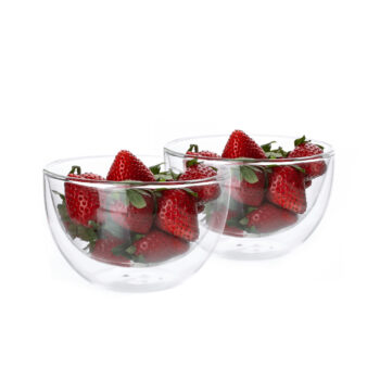 Predstavujeme vám termo misku na zmrzlinu Hotcolder Typ 22, ktorá je ideálnym doplnkom pre každého milovníka zmrzliny. Táto sada obsahuje dve misky s objemom 500 ml, vyrobené z kvalitného borosilikátového skla, ktoré je známe svojou odolnosťou a schopnosťou udržať teplotu. Vďaka…