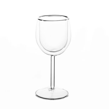 Objavte eleganciu a funkčnosť s termo pohármi na víno Hotcolder Typ 31. Tento set dvoch pohárov, každý s objemom 180 ml, je ideálny pre milovníkov vína, ktorí si chcú vychutnať svoj obľúbený nápoj v štýle. Vyrobené z kvalitného borosilikátového skla, tieto poháre ponúkajú nielen moderný vzhľad,…