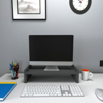 Stojan na monitor HOUSTON – Ergonomický a praktický doplnok pre váš pracovný stôlStojan na monitor HOUSTON je ideálnym riešením pre každého, kto hľadá spôsob, ako zlepšiť ergonómiu svojho pracovného priestoru. Tento praktický doplnok zaisťuje správnu výšku monitora, čím znižuje napätie v krku a chrbte. a vďaka svojmu modernému dizajnu ľahko zapadne do každého interiéru.Hlavné vlastnosti produktu:Typ tovaru: Stojan na monitor na pracovný stôlVhodné do miestnosti: Detská izba a pracovňaMateriál: Melamín, VT laminátRozmery: 11.4 x 45 x 19.6 cmFarba: antracitHrúbka materiálu: 18 mmDodatočné informácie: Dodávame v demonteStojan HOUSTON poskytuje stabilnú základňu pre monitor a vďaka kompaktným rozmerom šetrí miesto na vašom stole. Kvalitné spracovanie a použitie odolných materiálov zaisťujú dlhú životnosť. Zaobstarajte si stojan na monitor HOUSTON a vytvorte si ergonomické a pohodlné pracovné prostredie!