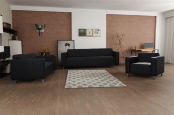 Elegantný dvojsedák HUGI v  minimalistickom dizajne je tá správna voľba do moderných interiérov. Komfortné sedenie zabezpečuje vlnovcová pružina vyplnená PUR penou. Eleganciu podčiarkujú pochrómované nožičky. Sedačka má rozmer v/š/h 70 x 146 x 78 cm, výška sedu 40 cm. Cena je za vzorové prevedenie v ekokoži Madryt 1100. V ponuke aj sedačka s možnosťou výberu poťahovej látky. K dvojsedáku je možné dokúpiť aj trojsedák či kreslo.