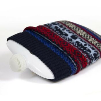HUGO-FROSCH Termofor Hugo Frosch Eco Classic Comfort s pleteným obalom - nórsky motív
