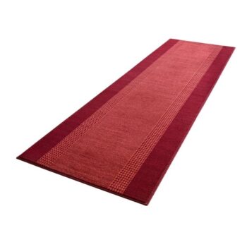 Hanse Home, Behúň Basic 102499, 80x450, červená, chodba / predsieň
