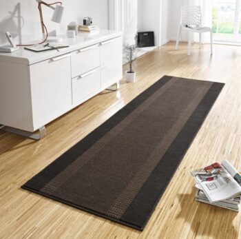Hanse Home, Behúň Basic 102500, 80x200, hnedá, chodba / predsieň