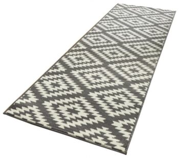 Hanse Home, Behúň Basic 102822, 80x300, šedá, chodba / predsieň