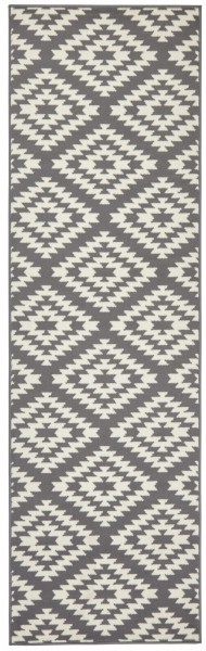 Hanse Home, Behúň Basic 102822, 80x350, šedá, chodba / predsieň