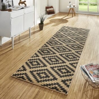 Hanse Home, Behúň Basic 102823, 80x250, béžová, chodba / predsieň
