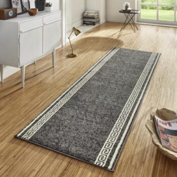 Hanse Home, Behúň Basic 102831, 80x200, šedá, chodba / predsieň