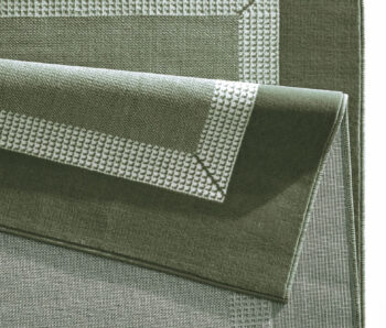 Hanse Home, Behúň Basic 105487 Green, 80x400, zelená, chodba / predsieň