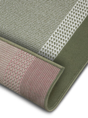 Hanse Home, Behúň Basic 105487 Green, 80x400, zelená, chodba / predsieň