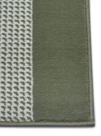 Hanse Home, Behúň Basic 105487 Green, 80x400, zelená, chodba / predsieň