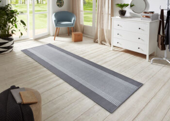 Hanse Home, Behúň Basic 105488 Light Grey, 80x350, šedá, chodba / predsieň