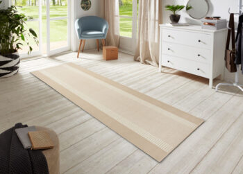 Hanse Home, Behúň Basic 105490 Ivory, 80x300, béžová, chodba / predsieň