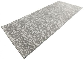 Hanse Home, Behúň Soho 102799 Grau-Creme 80x200 cm, 80x200, šedá, chodba / predsieň
