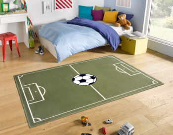 Hanse Home, Detský koberček Adventures 105526 Green, 160x220, zelená, detská izba