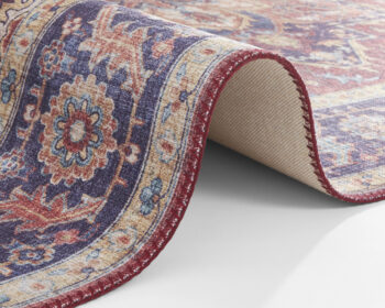 Hanse Home, Kusový koberec Asmar 104000 Plum / Red, 160x230, červená, chodba / predsieň