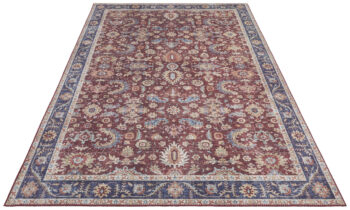 Hanse Home, Kusový koberec Asmar 104004 Bordeaux / Red, 80x200, červená, chodba / predsieň
