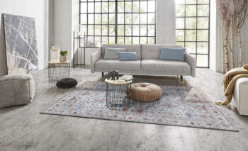 Hanse Home, Kusový koberec Asmar 104005 Heaven / Blue, 160x230, modrá, obývacia izba