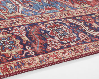 Hanse Home, Kusový koberec Asmar 104012 Orient / Red, 120x160, červená, obývacia izba