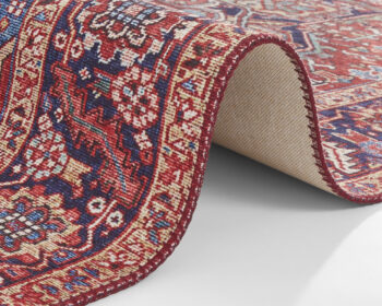 Hanse Home, Kusový koberec Asmar 104012 Orient / Red, 80x150, červená, obývacia izba