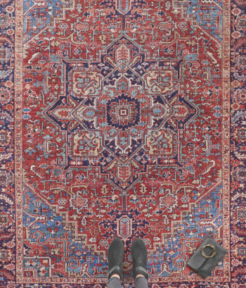 Hanse Home, Kusový koberec Asmar 104012 Orient / Red, 80x150, červená, obývacia izba