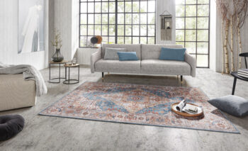 Hanse Home, Kusový koberec Asmar 104014 Jeans blue, 80x200, modrá, obývacia izba