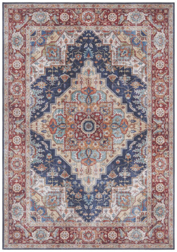 Hanse Home, Kusový koberec Asmar 104017 Indigo / Blue, 80x200, modrá, obývacia izba