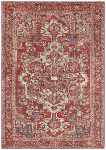 Hanse Home, Kusový koberec Asmar 104018 Orient / Red, 80x150, červená, obývacia izba