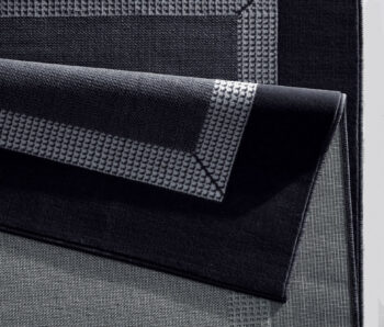 Hanse Home, Kusový koberec Basic 105486 Black, 120x170, čierna, chodba / predsieň