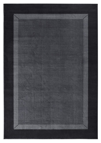 Hanse Home, Kusový koberec Basic 105486 Black, 120x170, čierna, chodba / predsieň