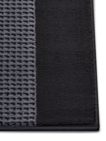 Hanse Home, Kusový koberec Basic 105486 Black, 120x170, čierna, chodba / predsieň