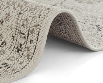Hanse Home, Kusový koberec Beach 103840 Cream / Taupe – na von aj na doma, 160x230, béžová, chodba / predsieň