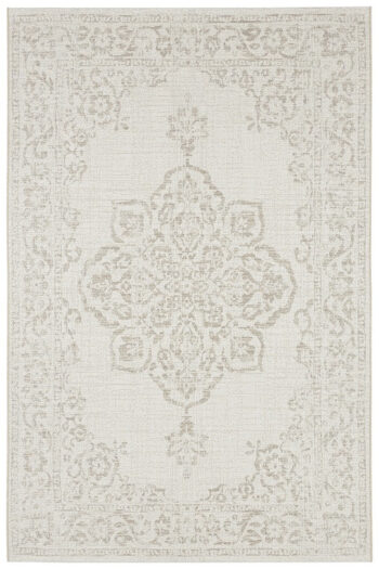 Hanse Home, Kusový koberec Beach 103854 Cream / Beige – na von aj na doma, 200x290, biela, chodba / predsieň