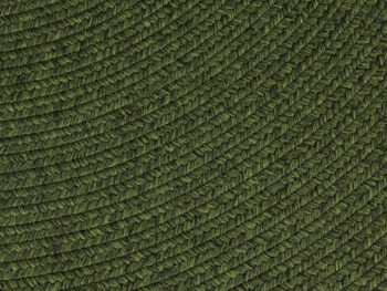 Hanse Home, Kusový koberec Braided 105554 Green kruh – na von aj na doma, 200x200 (priemer) kruh, zelená, chodba / predsieň