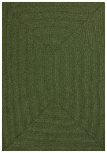 Hanse Home, Kusový koberec Braided 105554 Green – na von aj na doma, 80x150, zelená, chodba / predsieň