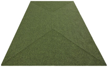 Hanse Home, Kusový koberec Braided 105554 Green – na von aj na doma, 80x150, zelená, chodba / predsieň