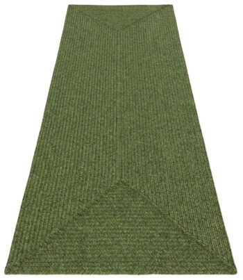 Hanse Home, Kusový koberec Braided 105554 Green – na von aj na doma, 80x150, zelená, chodba / predsieň
