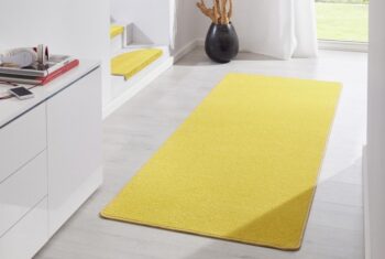 Hanse Home, Kusový koberec Fancy 103002 Gelb - žltý, 80x300, žltá, detská izba