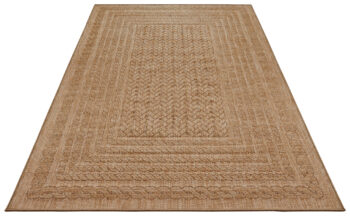 Hanse Home, Kusový koberec Forest 103992 Beige / Brown – na von aj na doma, 160x230, béžová, chodba / predsieň