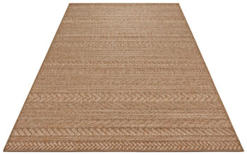 Hanse Home, Kusový koberec Forest 103995 Beige / Brown – na von aj na doma, 200x290, béžová, hnedá, chodba / predsieň