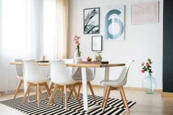 Hanse Home, Kusový koberec Gloria 102408, 120x170, čiernobiela, chodba / predsieň