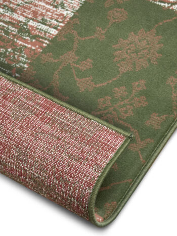 Hanse Home, Kusový koberec Gloria 105521 Green Creme, 120x170, zelená, chodba / predsieň