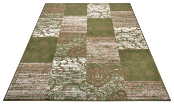Hanse Home, Kusový koberec Gloria 105521 Green Creme, 160x230, zelená, chodba / predsieň
