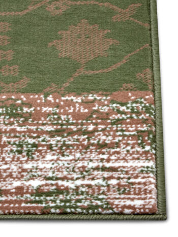 Hanse Home, Kusový koberec Gloria 105521 Green Creme, 160x230, zelená, chodba / predsieň