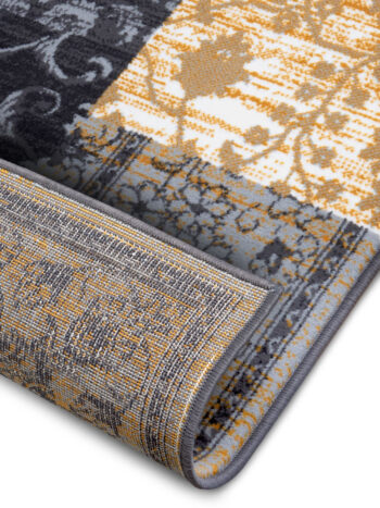 Hanse Home, Kusový koberec Gloria 105522 Grey Mustard, 235x320, žltá, obývacia izba