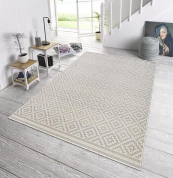 Hanse Home, Kusový koberec Meadow 102467 – na von aj na doma, 240x340, šedá, chodba / predsieň