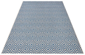 Hanse Home, Kusový koberec Meadow 102468 Blue – na von aj na doma, 200x290, modrá, chodba / predsieň