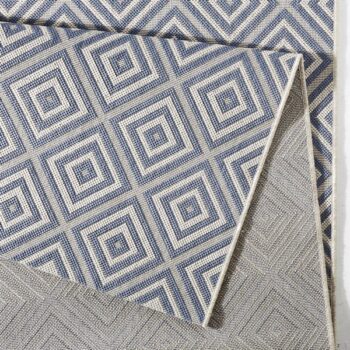 Hanse Home, Kusový koberec Meadow 102468 Blue – na von aj na doma, 200x290, modrá, chodba / predsieň