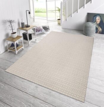 Hanse Home, Kusový koberec Meadow 102475 – na von aj na doma, 240x340, béžová, chodba / predsieň