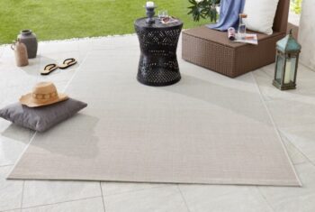 Hanse Home, Kusový koberec Meadow 102722 Cream – na von aj na doma, 120x170, biela, chodba / predsieň