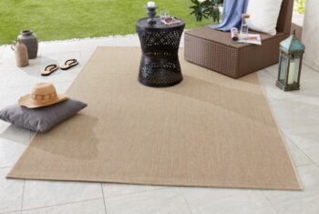 Hanse Home, Kusový koberec Meadow 102727 Beige – na von aj na doma, 200x290, béžová, chodba / predsieň